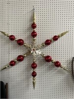 Christmas star large ornaments