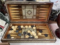 Backgammon/ checkers case game