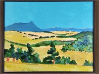 George Sanders Original Landscape Painting