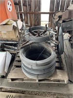 8  rolls of high tensile fence wire