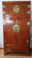 Antique Huangwali Wood Cabinet from China-Qing