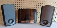 Wall Hanging CD Radio Player w/Speakers