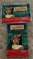 2 unopened packs skybox vintage Pocahontas cards