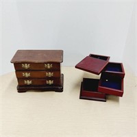 Lot of 2 Jewelry Boxes