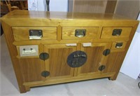 New Solid Wood Sideboard-Singapore-5 Drawers w/