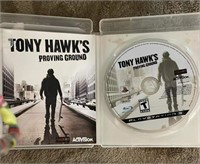 PS3 Tony hawks w/case & book