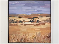 1980 Original Oil Landscape Painting