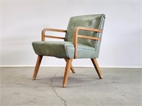 60s Cocktail Armchair Easy Lounge Chair