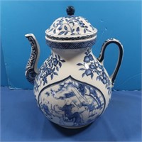 Museum Replica Hand painted Large Blue on White