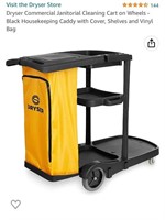 Dryser Commercial Janitorial Cleaning Cart