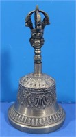 Solid Brass Tibetan Feng Shui Buddhist Bell