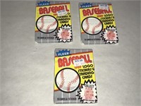 1989 Fleer Baseball Sealed Pack LOT