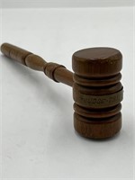 Vintage wood gavel “judge Taylor”