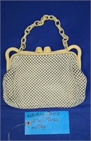 WHITING DAVIS ALUMESH PURSE WITH TAG