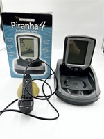 Untested hummingbird piranha portable fish finder