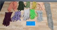 (11 PAIRS) MULTI COLOR GLOVES