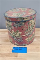 EARLY 1900S HAT BOX - 13"