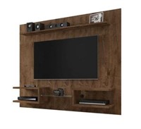Manhattan Comfort Floating Plaza Panel TV Shelves