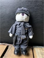 1999 TEDDY NY Police Bear Doll