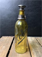 Vintage Scotcch Colored Glass Bottle