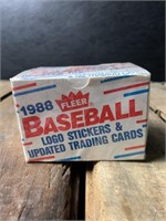 1988 Fleer Baseball Tlogo Stickers &