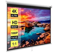 Vivohome 120" Manual Pull Down Projector Screen