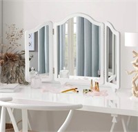Luxfurni Tri-Fold Vanity Mirror