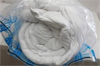 White Quilted Mattress Topper