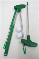 KOFULL Mini Golf Clubs w/ Golf Mats
