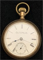 Antique 1894 Elgin Pocket Watch Gold Filled