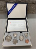 1986 RCM Specimen Coin Set With Certificate