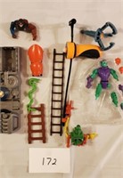Vintage Misc Toy Lot- TMNT