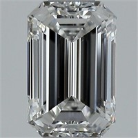 Emerald Cut .51ct Gia Diamond Vs2 Clarity