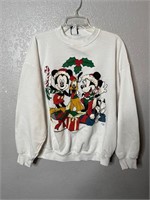 Vintage Mickey Mouse Minnie Christmas Crewneck