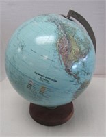 Vintage World Book 12" Globe