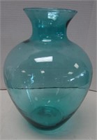 Large Blue/Green Vase (Made in Spain)