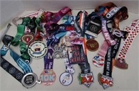 Assorted Runners Race Medals