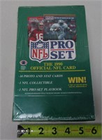 Sealed 1990 NFL Pro Set Football Cards