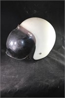 White Motorcycle Helmet