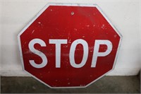 Large Reflective Stop Sign
