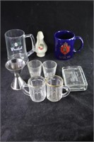 Lot of Glasses & Paperweight & MORE