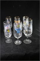 Mixed Lot of Beer Glasses from Europe