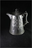 Beautiful Antique Silver Coffee Pot