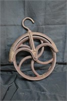 Antique Metal Pulley