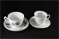 Lot of 2 Coffee Cups