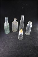 Collection of Antique Bottles