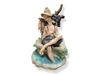 Fisherman Porcelain