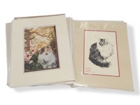 Matted Cat Cards Portal Matted by Pier 1