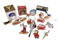 Various Christmas Ornaments, Cat Theme, Nativity