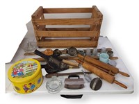 Crate + Shed Contents - Bellows Etc